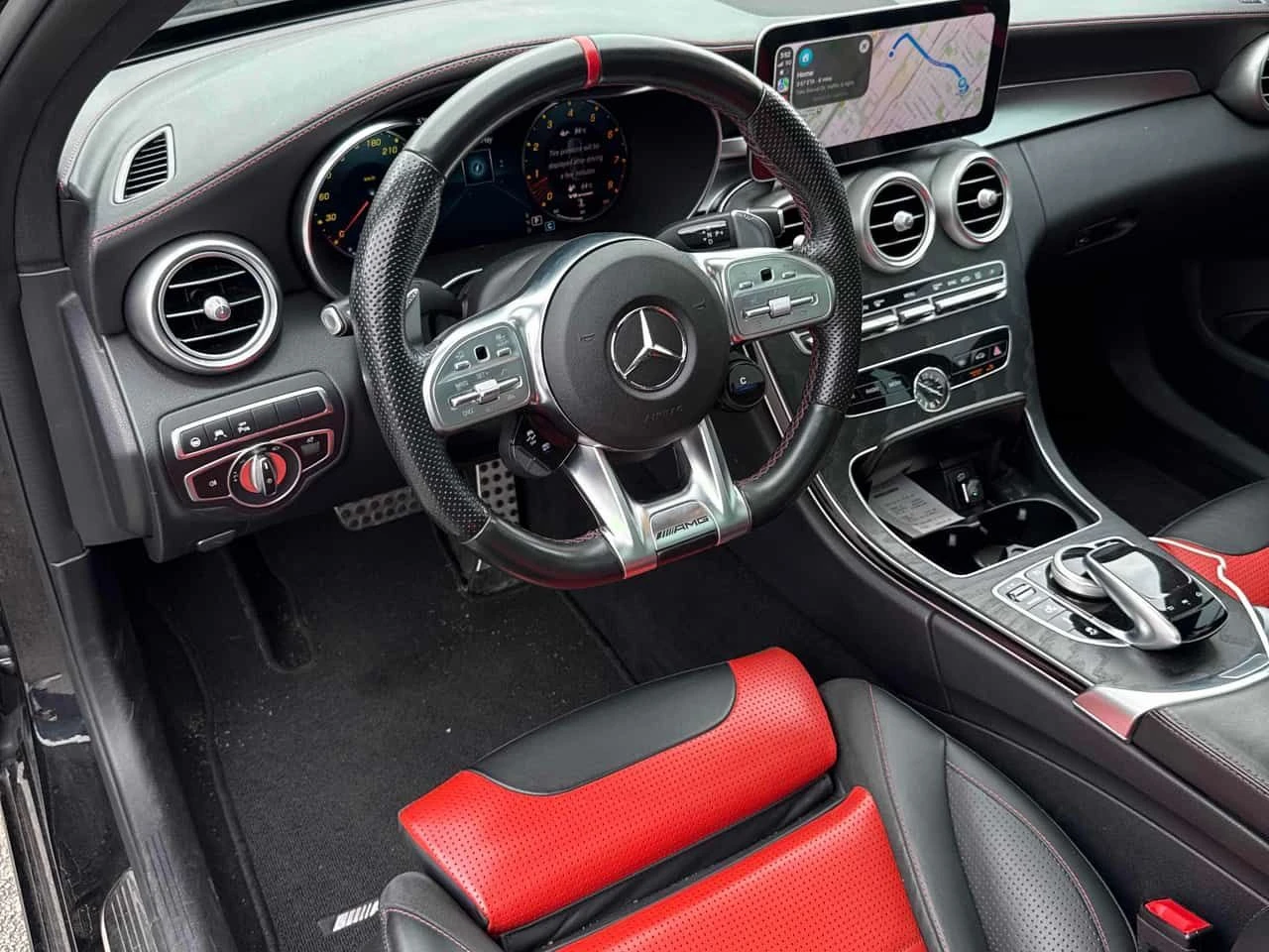 Mercedes-Benz C 63 AMG S | DISTRONIC | 360 | BURMESTER | , снимка 5 - Автомобили и джипове - 54348305
