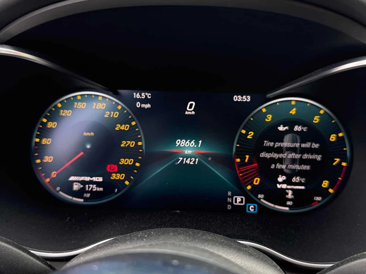 Mercedes-Benz C 63 AMG S | DISTRONIC | 360 | BURMESTER | , снимка 8 - Автомобили и джипове - 54348305