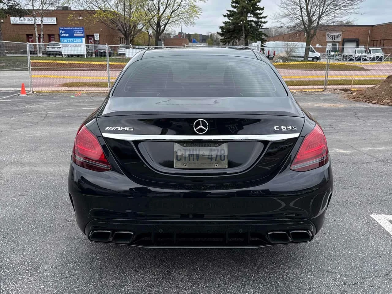 Mercedes-Benz C 63 AMG S | DISTRONIC | 360 | BURMESTER | , снимка 4 - Автомобили и джипове - 54348305