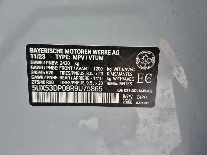 BMW X3 * xDrive30i * CARFAX * БЕЗ ПЪРВОНАЧАЛНА ВНОСКА, снимка 3 - Автомобили и джипове - 53400985