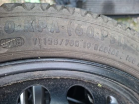 Гуми с джанти Continental 125/70R19, снимка 2