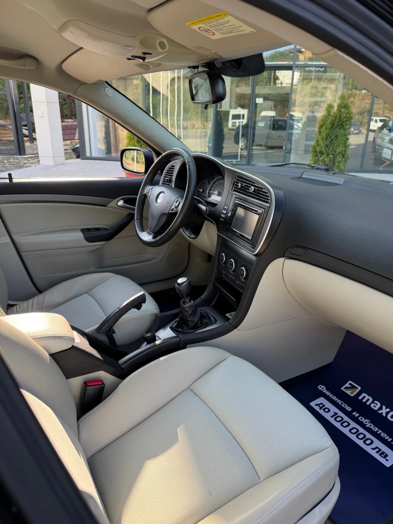 Saab 9-3 Кожа/Климатроник/МултиВолан/Навигация, снимка 7 - Автомобили и джипове - 51843226