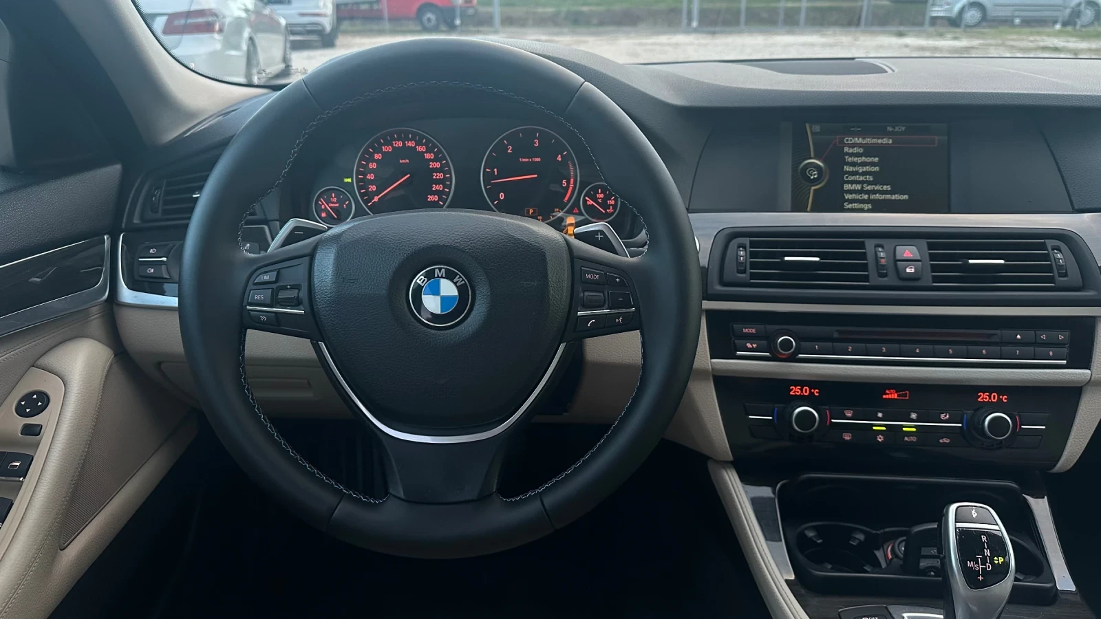 BMW 525 NAVI | WHITE LEATHER | ��������� ��������� | Mobile.bg � ����������� 9