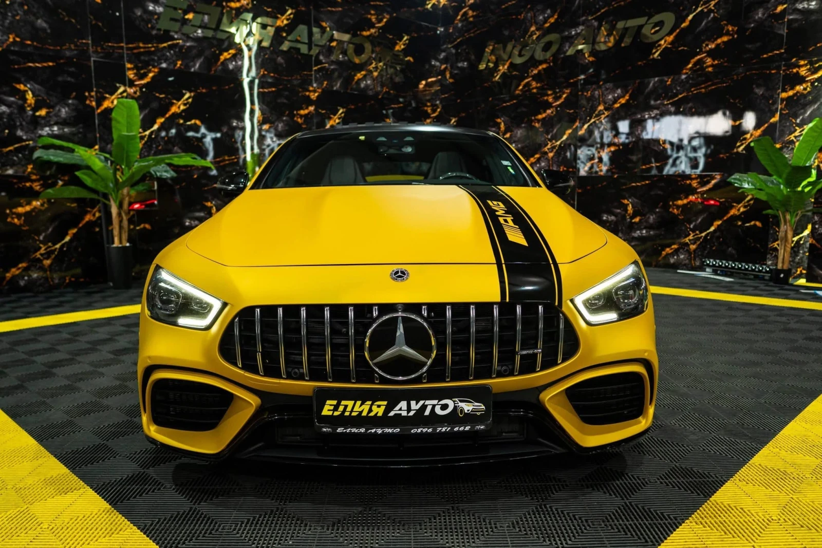 Mercedes-Benz AMG GT 63S 4MATIC+ CARBON CERAMIC LED BURM ЛИЗИНГ 100%, снимка 3 - Автомобили и джипове - 55231046