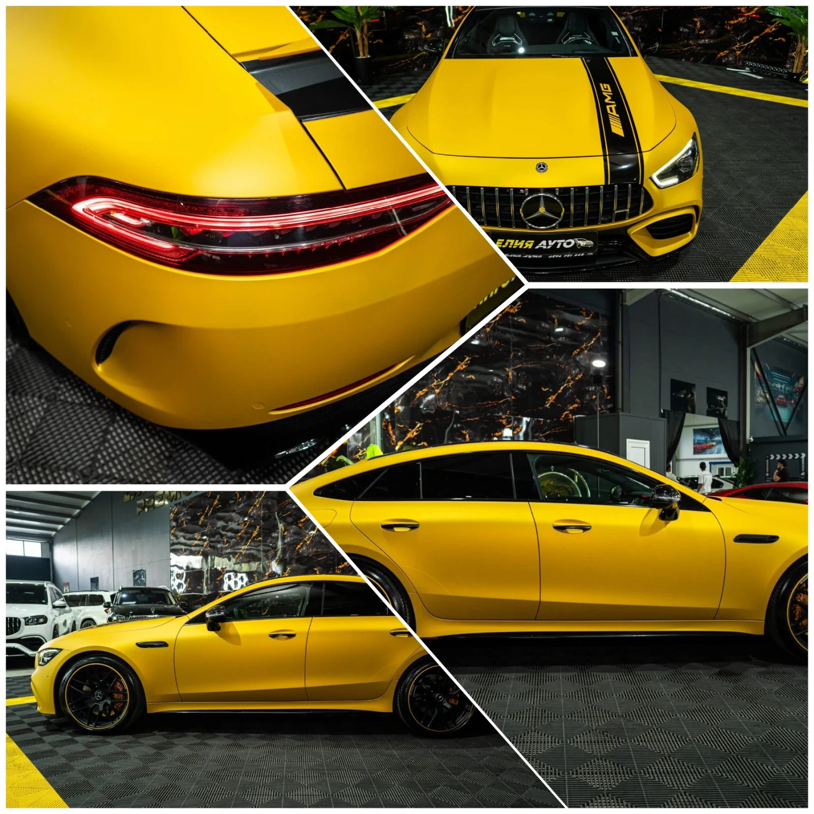 Mercedes-Benz AMG GT 63S 4MATIC+ CARBON CERAMIC LED BURM ЛИЗИНГ 100%, снимка 17 - Автомобили и джипове - 55231046