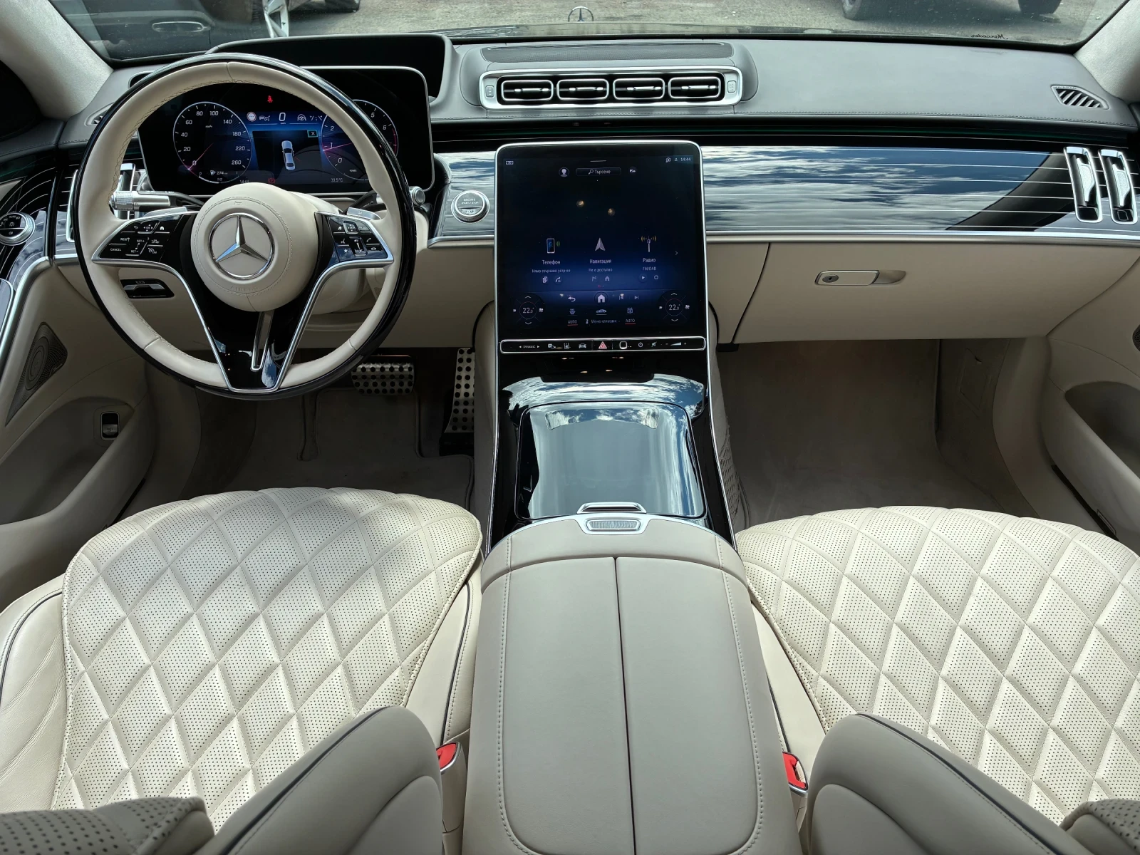 Mercedes-Benz S 580 Long/4Matic/AMG/Pano/Burm/3xTV/2023/ | Mobile.bg � ����������� 10