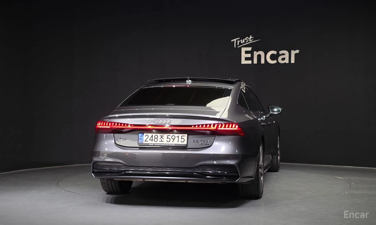 Audi A7 55TFSI* MATRIX* S* LINE* ОБДУХВАНЕ* ДИСТРОНИК* , снимка 4 - Автомобили и джипове - 55585836