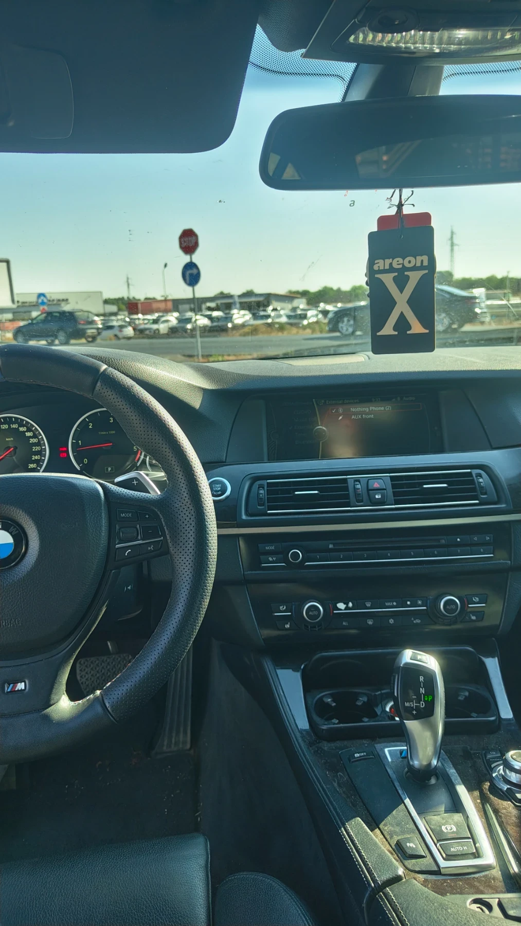 BMW 525 BMW F10   M пакет   8-степенен автоматик   Шибедах, снимка 7 - Автомобили и джипове - 56015730