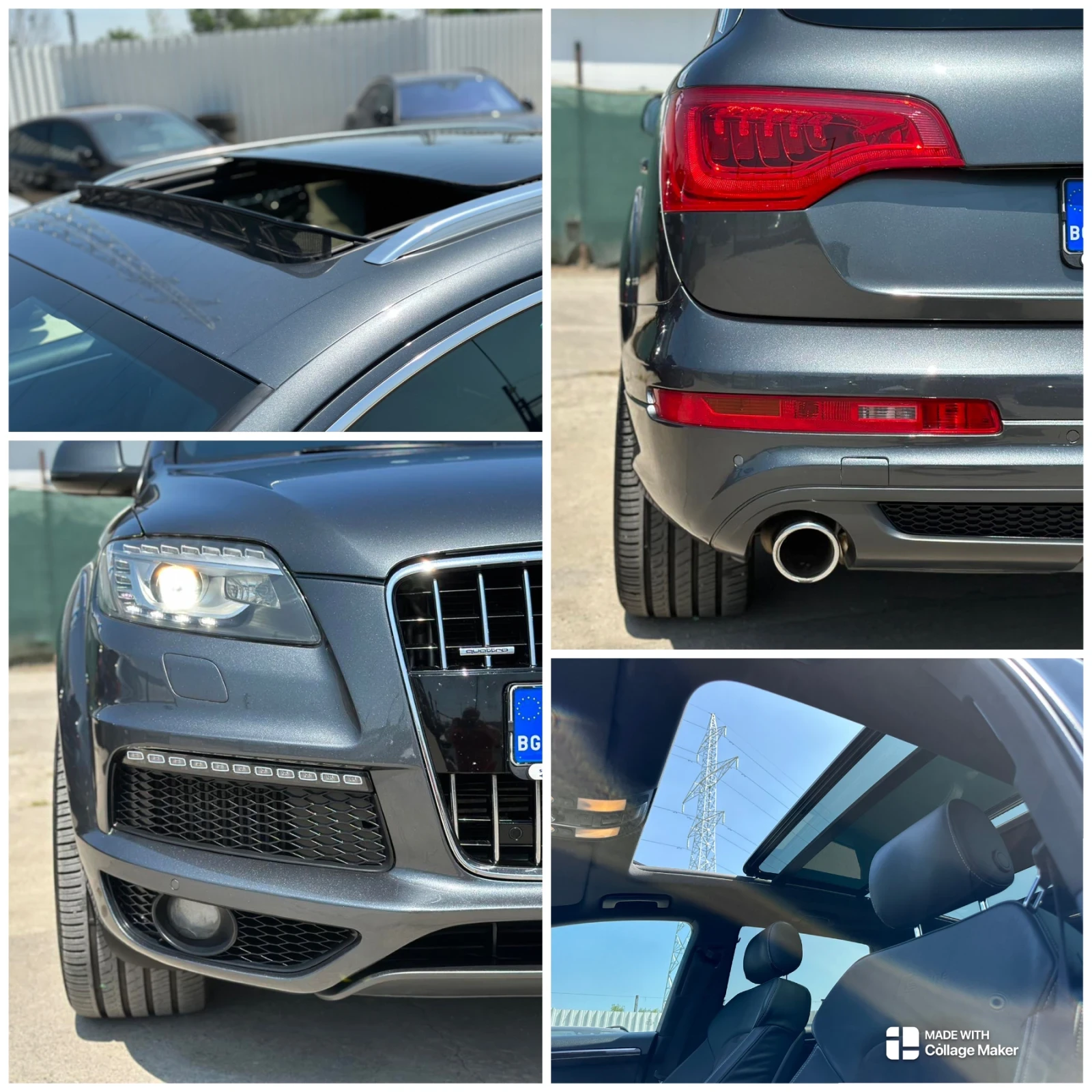 Audi Q7 3.0d 8ск S-Line ПАНОРАМА BOSE КАМЕРА 7-места ПАМЕТ - изображение 9