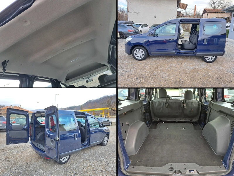 Dacia Dokker 1.5dCi* КЛИМА* 2 СТР. ВРАТИ* EURO6* ГЕРМАНИЯ, снимка 14 - Автомобили и джипове - 48346497