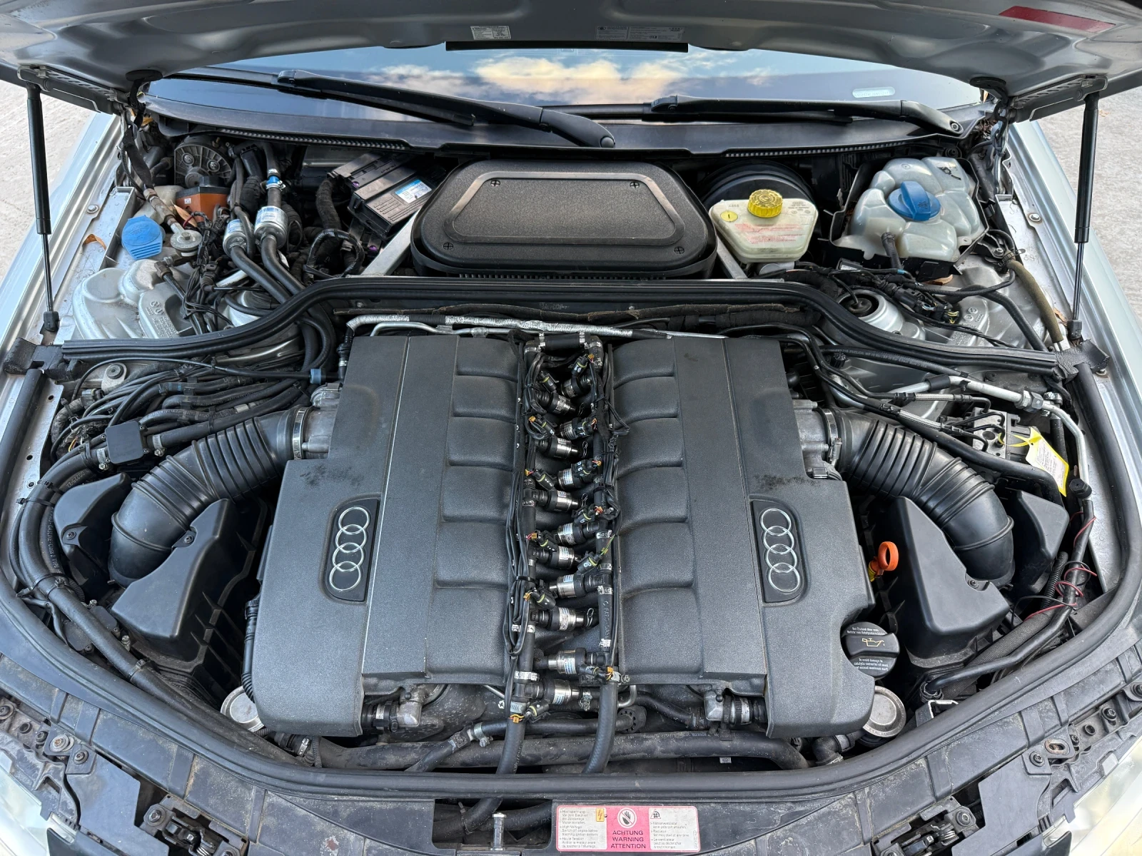 Audi A8 LONG W12 ГАЗ Лизинг, снимка 16 - Автомобили и джипове - 55823806