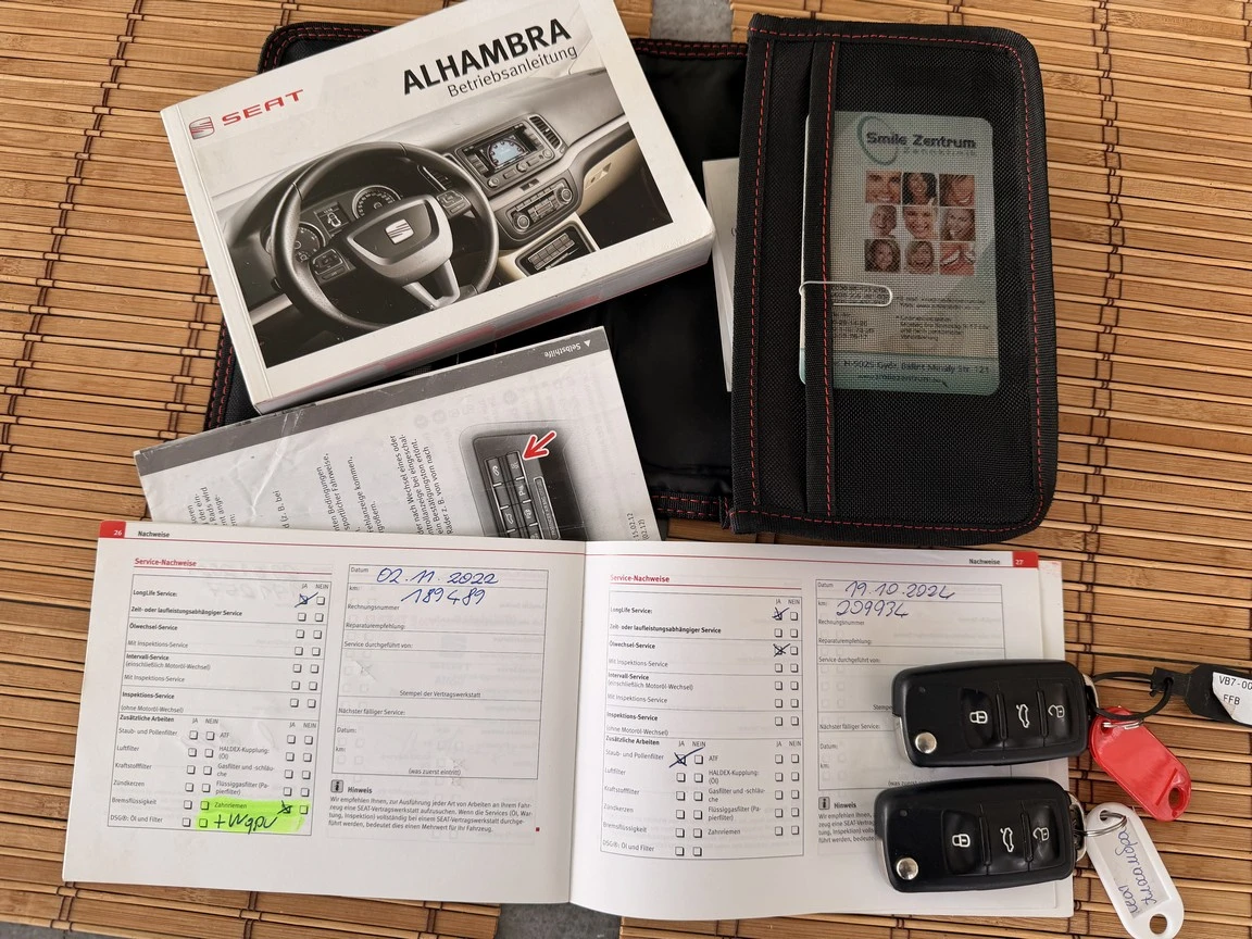 Seat Alhambra 219000км!DSG"6+ 1"', снимка 17 - Автомобили и джипове - 53536042