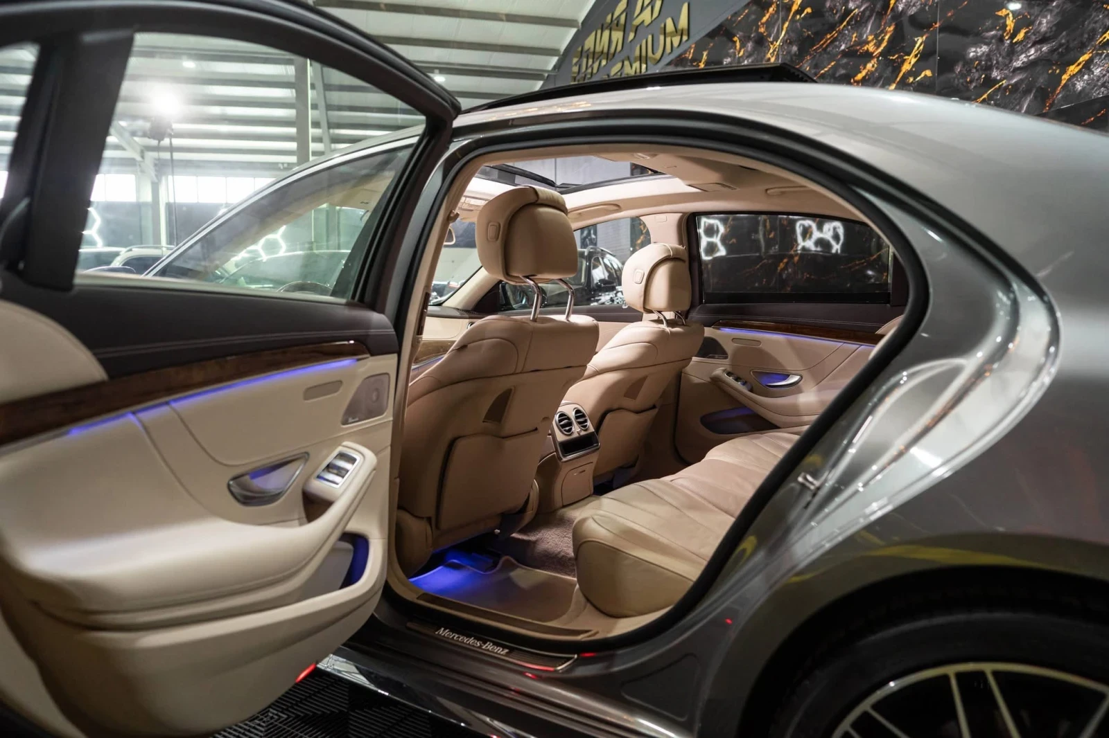 Mercedes-Benz S 550 LONG 4MATIC FACELIFT ПАНО BURM ЛИЗИНГ 100%, снимка 15 - Автомобили и джипове - 54038211