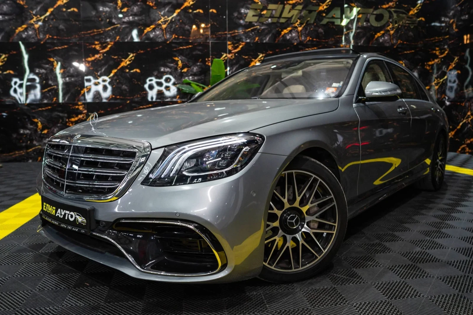 Mercedes-Benz S 550 LONG 4MATIC FACELIFT ПАНО BURM ЛИЗИНГ 100%