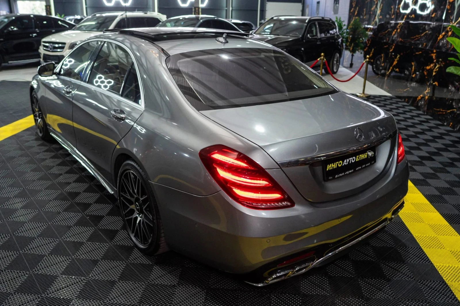 Mercedes-Benz S 550 LONG 4MATIC FACELIFT ПАНО BURM ЛИЗИНГ 100%, снимка 7 - Автомобили и джипове - 54038211