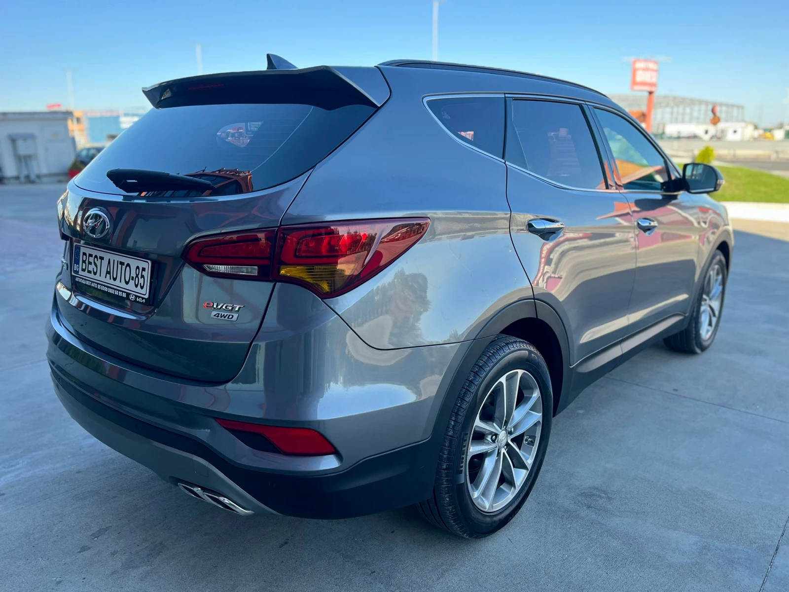 Hyundai Santa fe 2.2CRDI, подгрев, обдухване, 360%, 7места, Гаранци - изображение 5