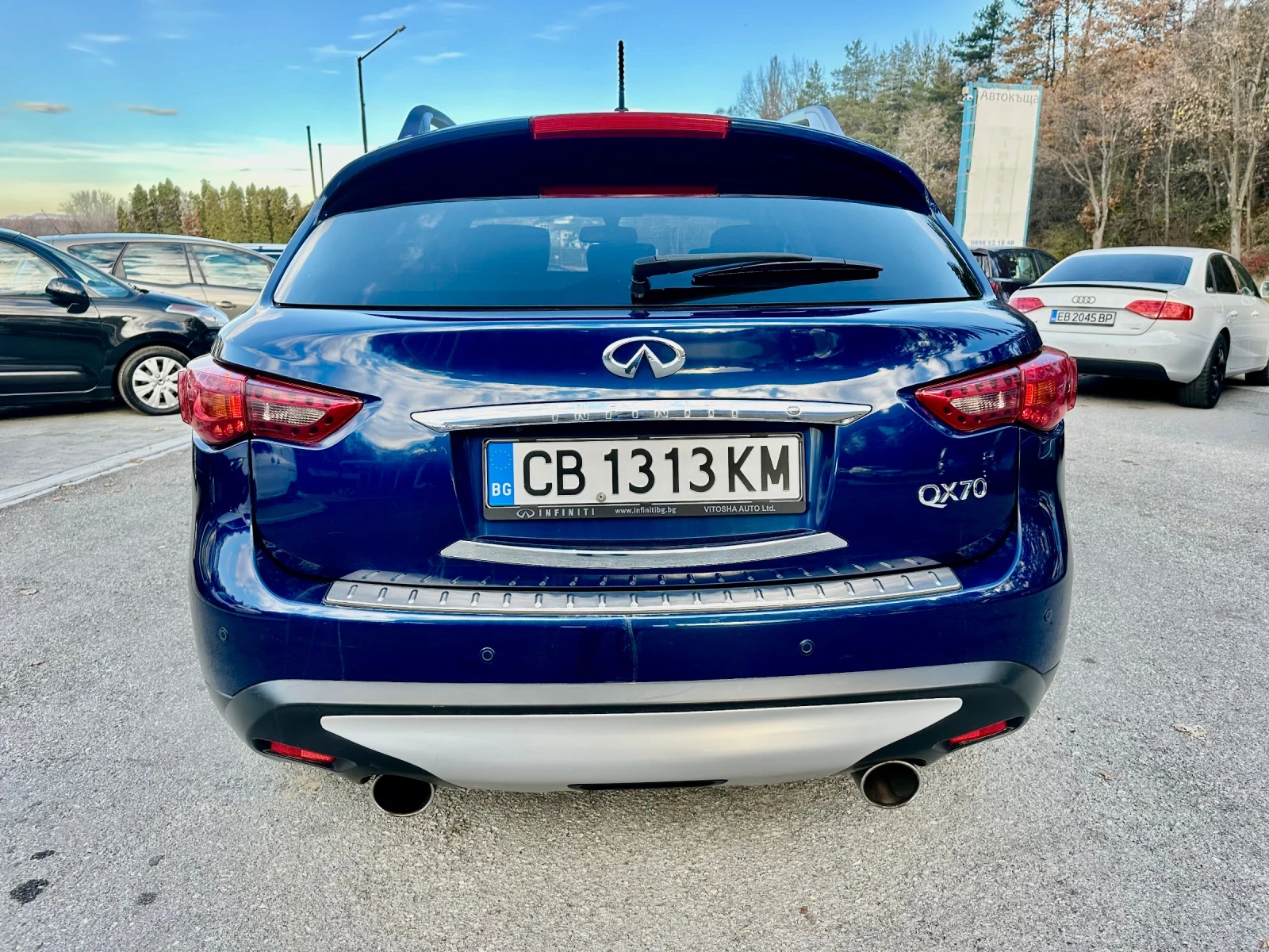 Infiniti QX70 3.0D* REALNI KM* OT BG*  - изображение 6