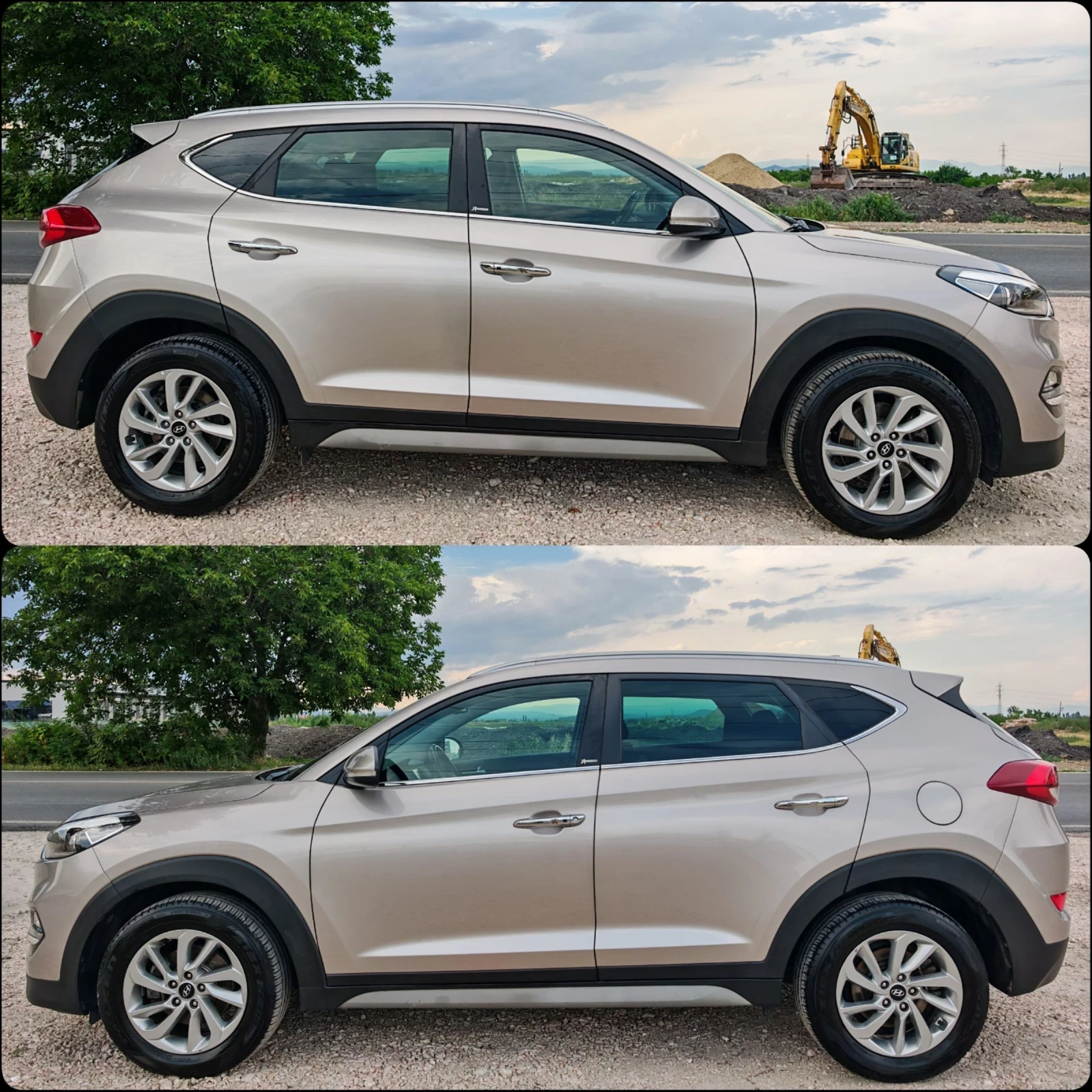 Hyundai Tucson 1.7 ДИЗЕЛ 141 К.С. АВТОМАТ! 126 000 КМ! НОВА, снимка 4 - Автомобили и джипове - 55317853