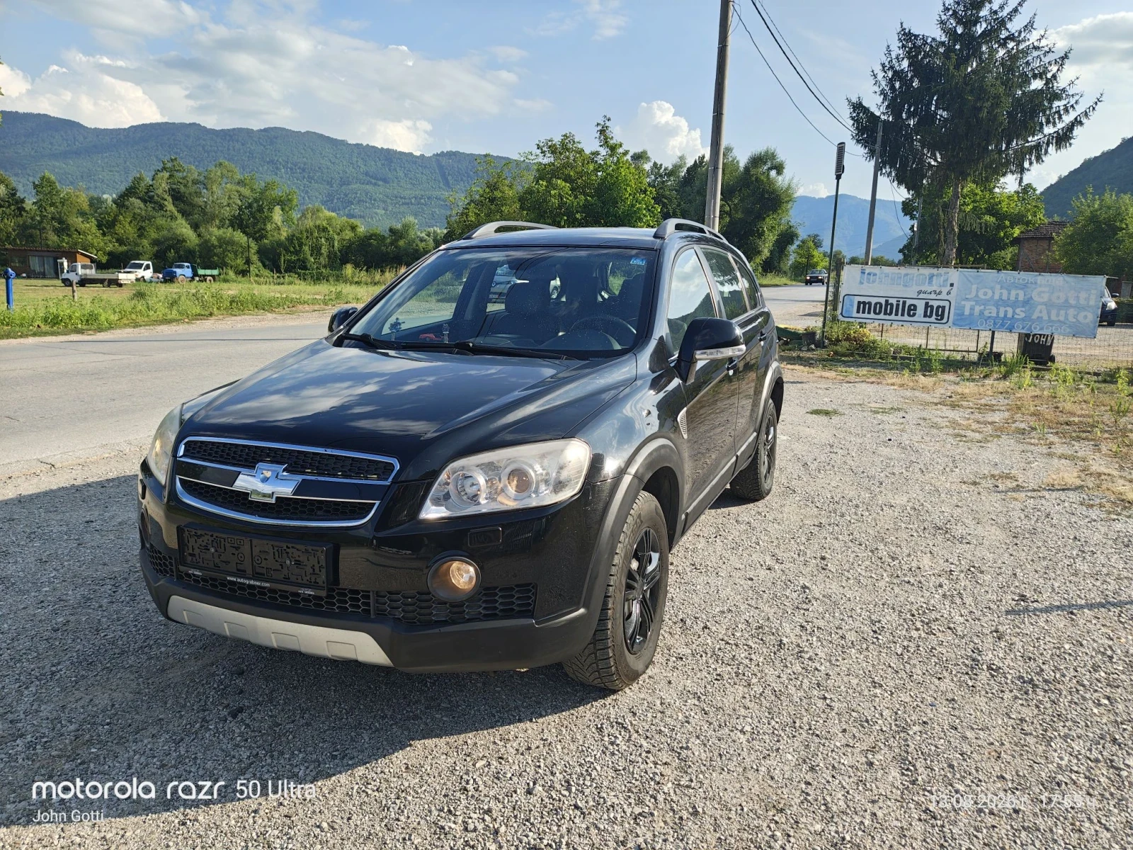 Chevrolet Captiva 2.0 TD, 4 WD, 7 местен, Автоматик, кожен салон, , снимка 2 - Автомобили и джипове - 55656495