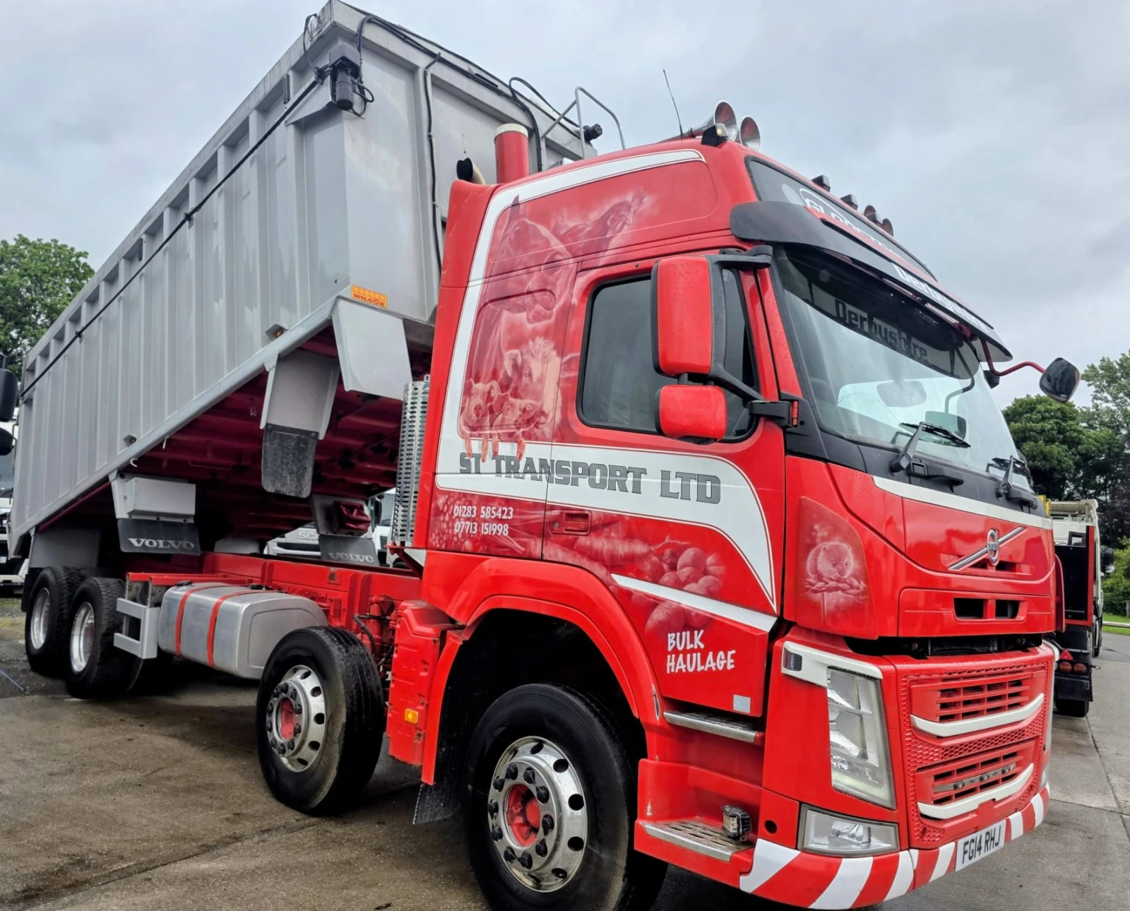 Volvo Fm 8x4  ЗЪРНОВОЗ , снимка 6 - Камиони - 54887422