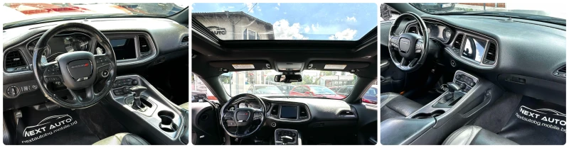 Dodge Challenger 3.6i 309HP SXT Plus ALPINE CAMERA ОБДУХВАНЕ, снимка 12 - Автомобили и джипове - 53162688