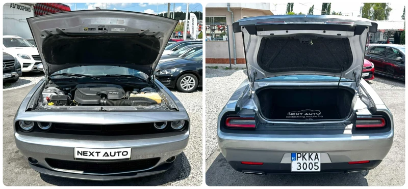Dodge Challenger 3.6i 309HP SXT Plus ALPINE CAMERA ОБДУХВАНЕ, снимка 16 - Автомобили и джипове - 53162688