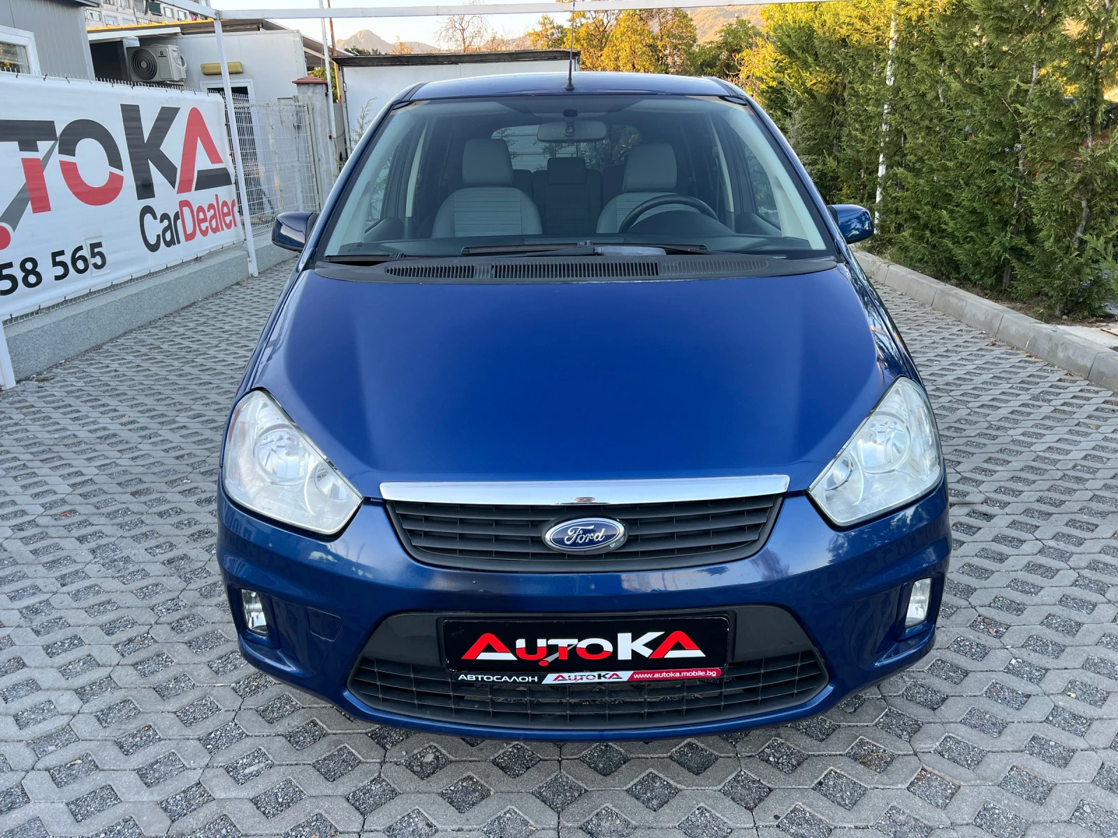 Ford C-max 1.6i-100кс= КЛИМАТИК= FACELIFT= 189хил.км= АВТОПИЛ - [1] 