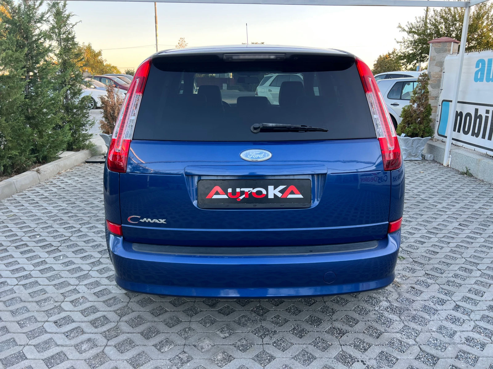 Ford C-max 1.6i-100кс= КЛИМАТИК= FACELIFT= 189хил.км= АВТОПИЛ - изображение 4