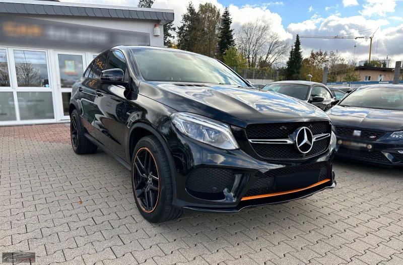 Mercedes-Benz GLE 400 AMG/333HP/COUPE/4MATIC/ORANGE-ART-EDITION/360/615b, снимка 7 - Автомобили и джипове - 48331124