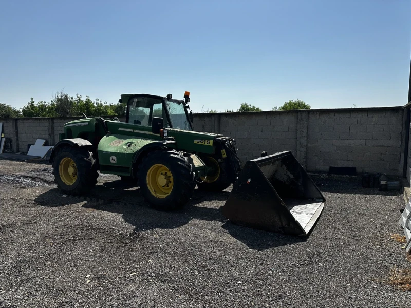 Телескопичен товарач John Deere 3415, снимка 4 - Селскостопанска техника - 48954394