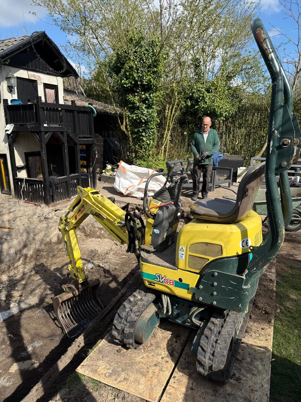 Багер Yanmar SV08 - изображение 3