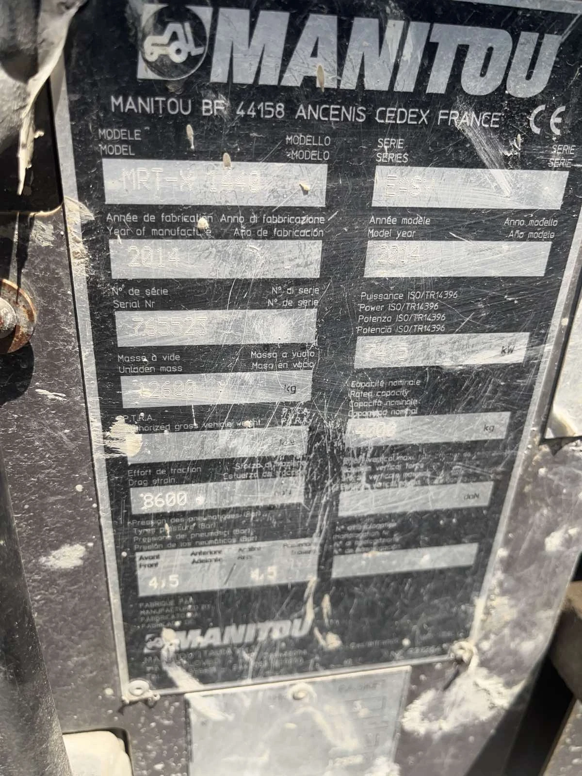 ������������ �������� Manitou MRT-X 1440 | Mobile.bg � ����������� 4