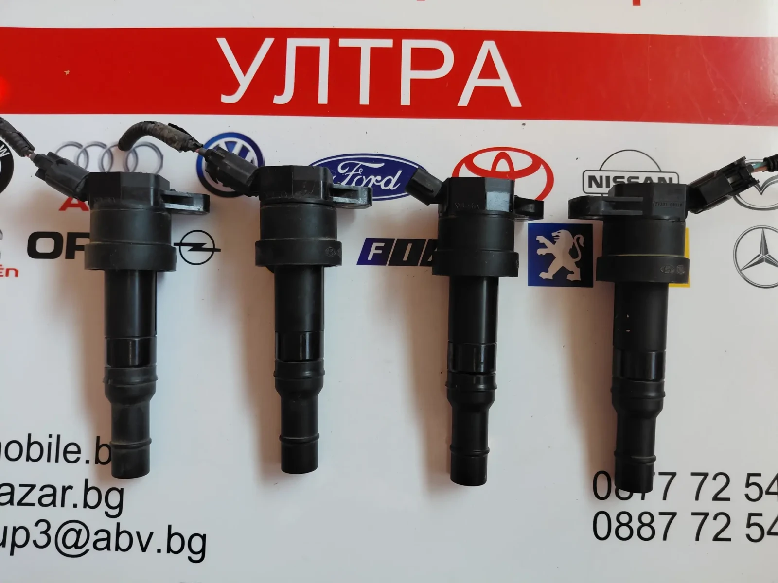 27301-03010 Запалитална бобина KIA HYUNDAI 2730103110 YURA, снимка 2 - Части - 54595547