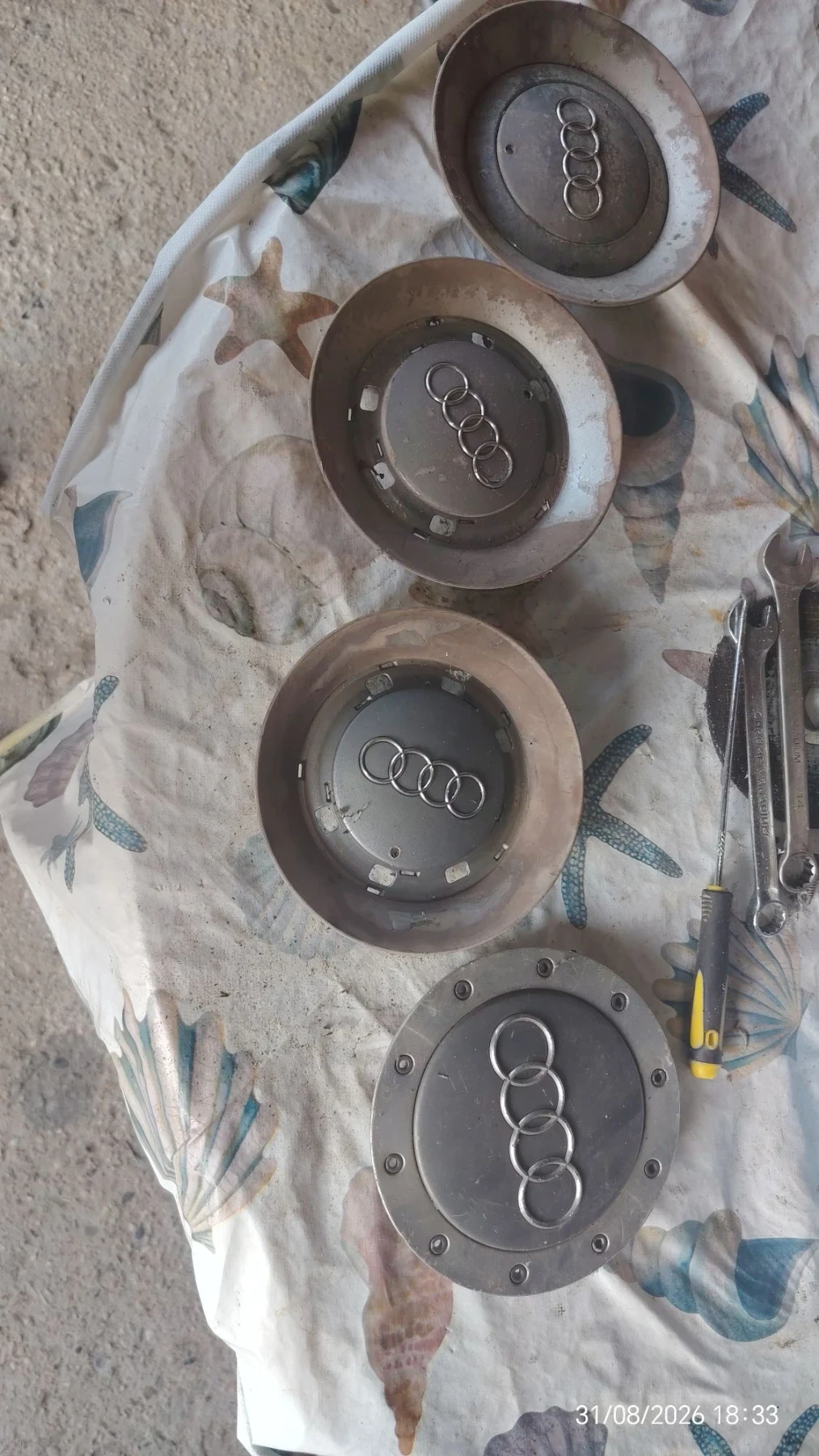 Капачки за джанти на Audi