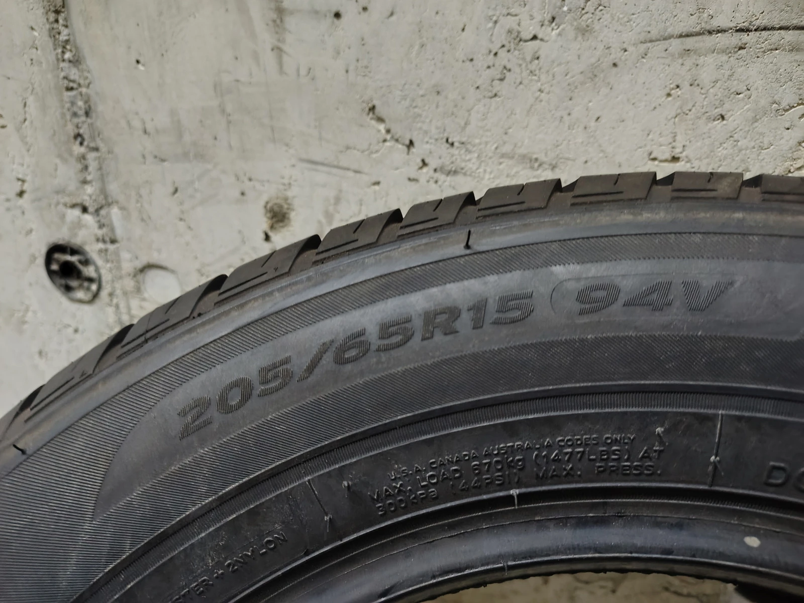 Гуми Летни 205/65R15, снимка 6 - Гуми и джанти - 54085674