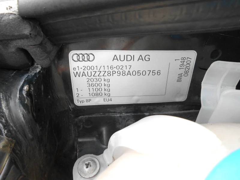 Audi A3 2.0T-S-line-6sk.-4x4-Euro-4-, снимка 10 - Автомобили и джипове - 47158389