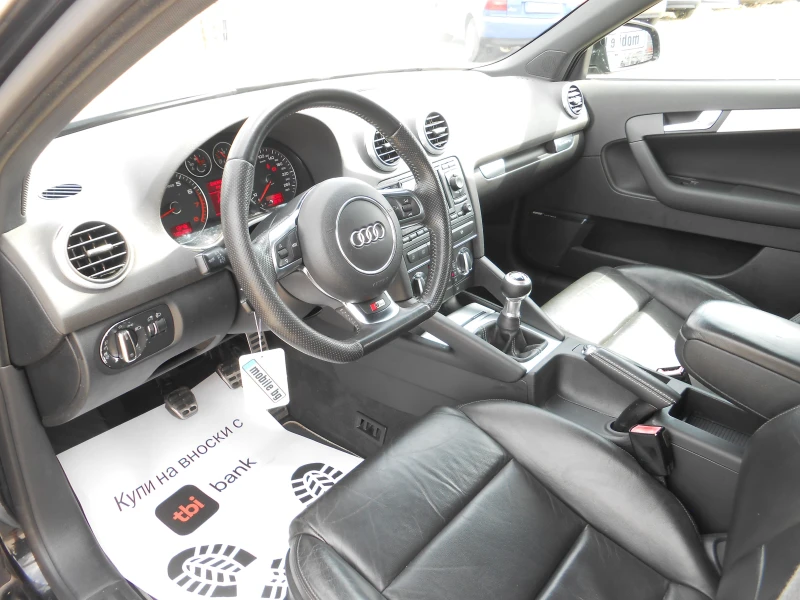 Audi A3 2.0T-S-line-6sk.-4x4-Euro-4-, снимка 13 - Автомобили и джипове - 47158389