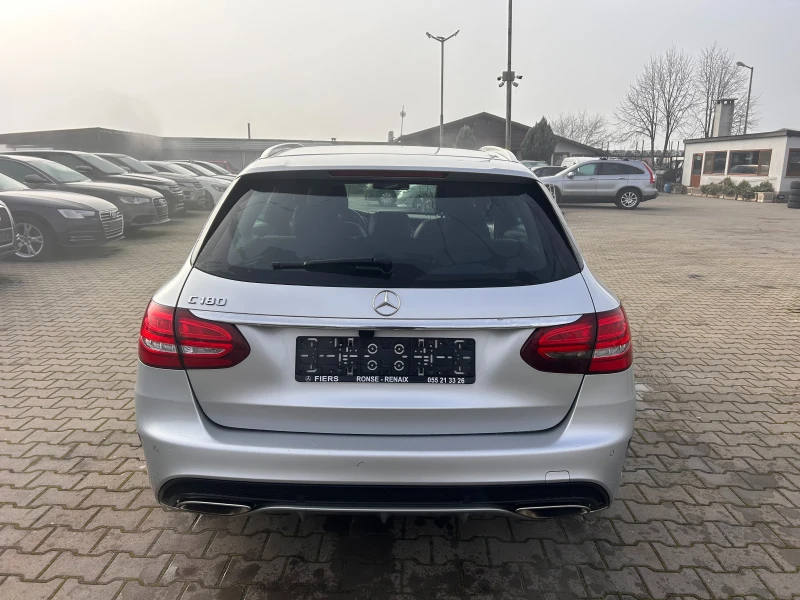 Mercedes-Benz C 180 CGI AMG LINE KOJA/NAVI EURO 6, снимка 7 - Автомобили и джипове - 52814278