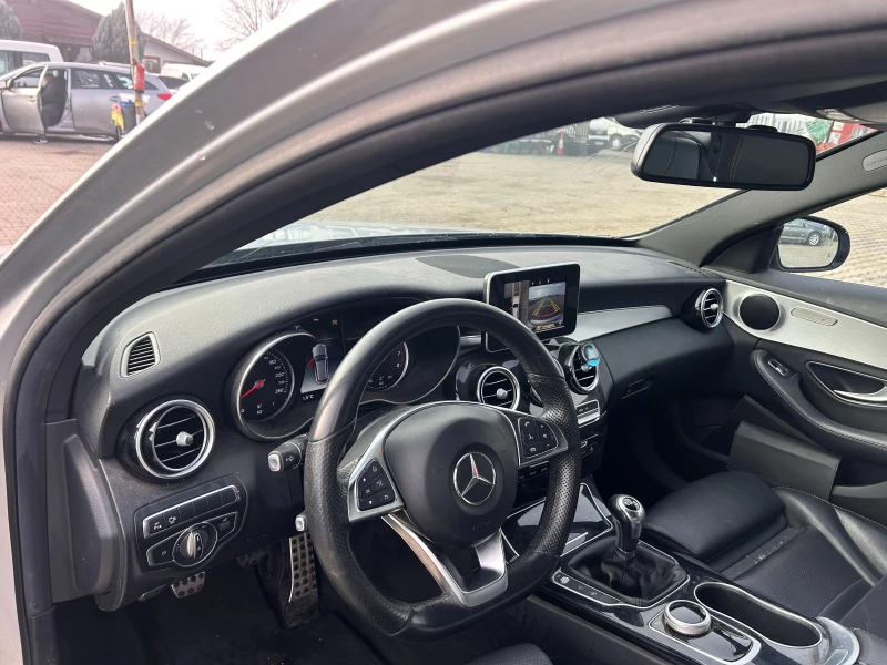 Mercedes-Benz C 180 CGI AMG LINE KOJA/NAVI EURO 6, снимка 12 - Автомобили и джипове - 52814278