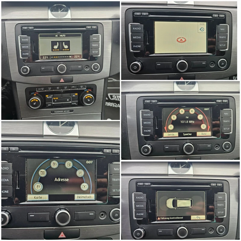 VW Passat 2.0 TDI/ 140 к.с./ BLUEMOTION/ NAVI/ LED, снимка 13 - Автомобили и джипове - 53289123