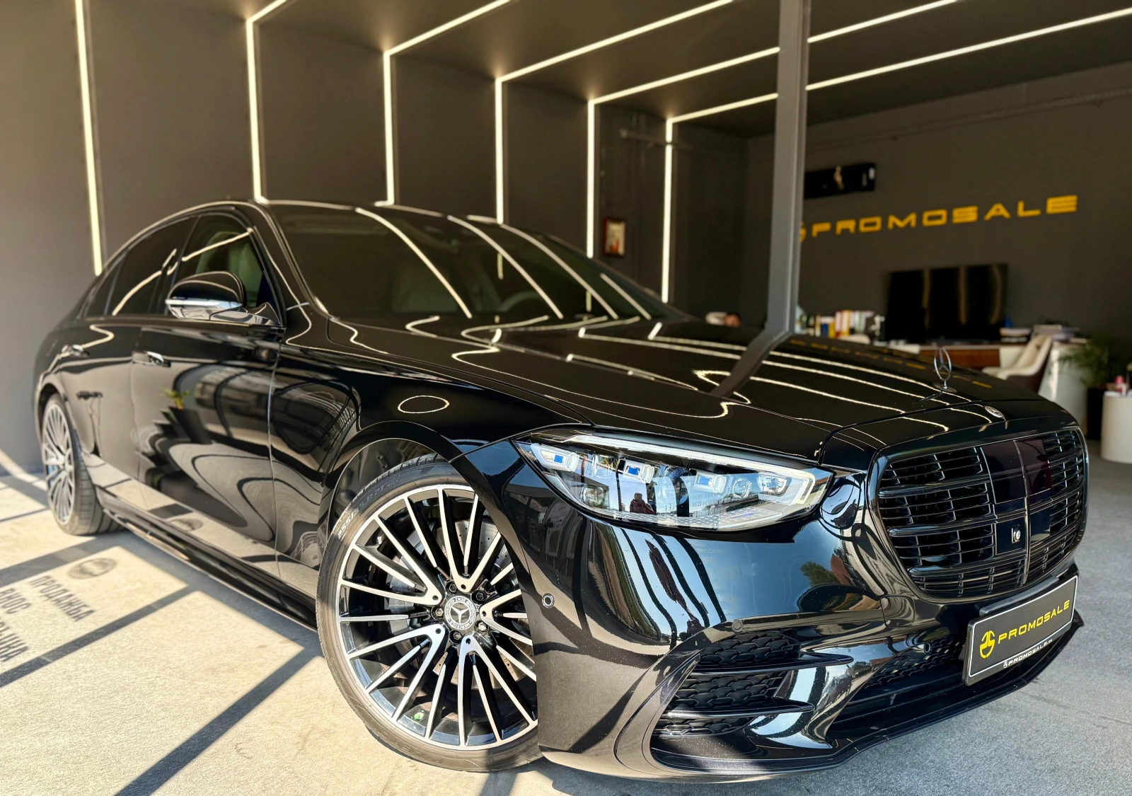 Mercedes-Benz S 400 4M* Burmester 4D* Лизинг* DigitalLight* 3D Mode, снимка 1