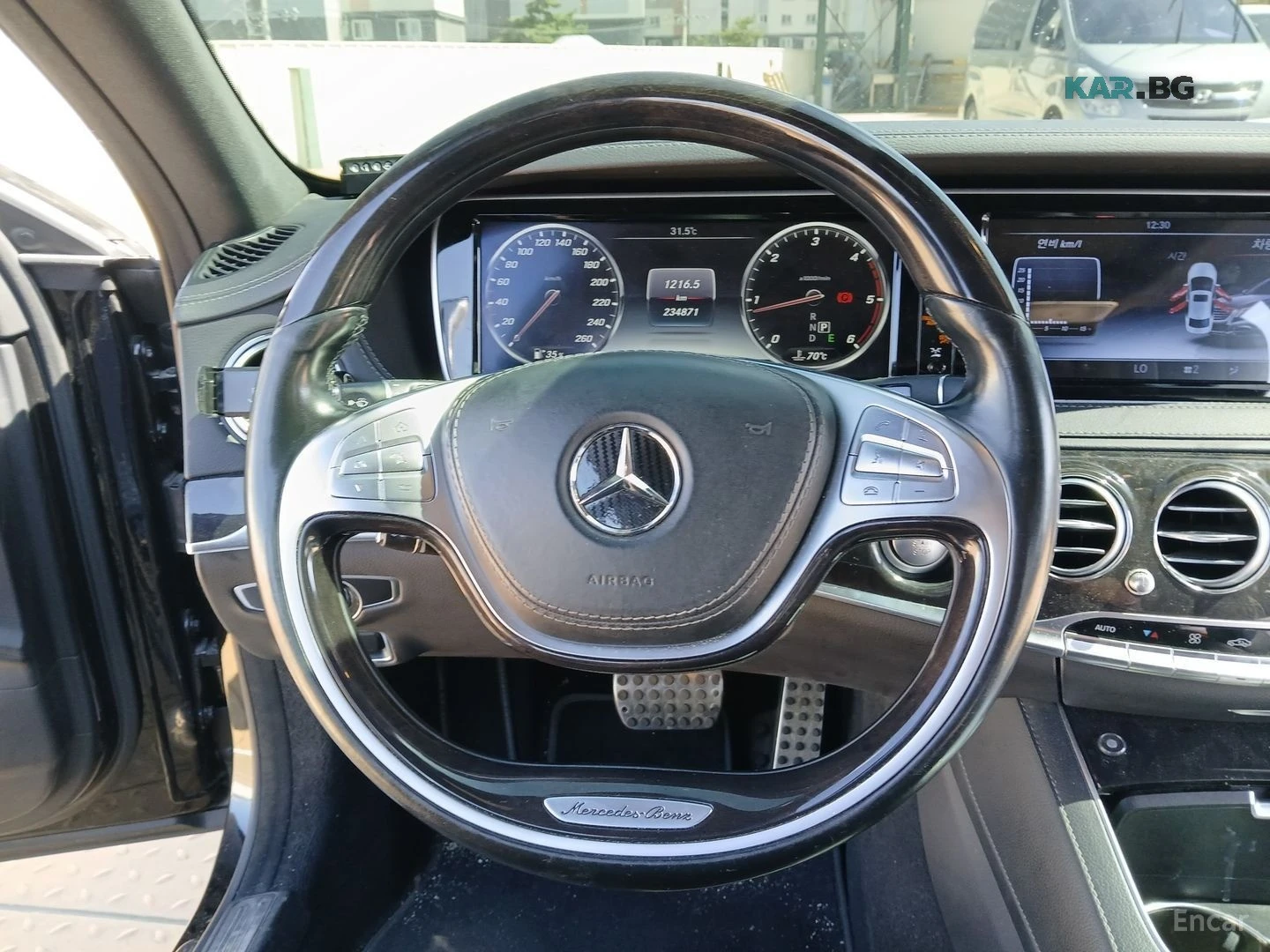 Mercedes-Benz S 350 LONG* MAYBACH PACK* 360* BURMEST* TV* ОБДУХВ* ДИСТ, снимка 15 - Автомобили и джипове - 56168950