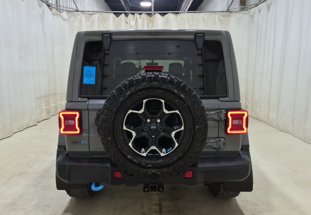 Jeep Wrangler * 4xe UNLIMITED RUBICON* Подгрев* Back Cam* , снимка 3 - Автомобили и джипове - 55476126