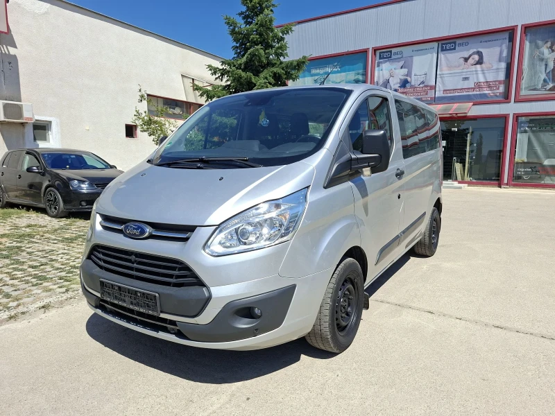 Ford Transit Custom 2.0 Tdci 9 mesta 6 skorosti full ek., снимка 2 - Бусове и автобуси - 50904944