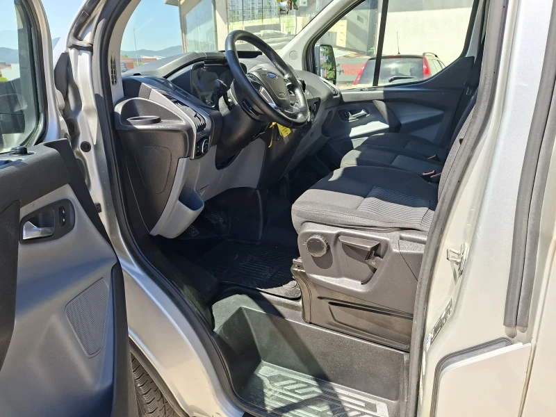 Ford Transit Custom 2.0 Tdci 9 mesta 6 skorosti full ek., снимка 9 - Бусове и автобуси - 50904944