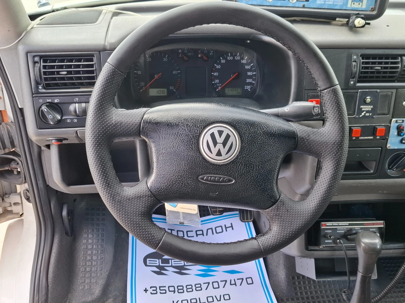 VW Transporter 2.5TDI/Климатик, снимка 7 - Бусове и автобуси - 55145237