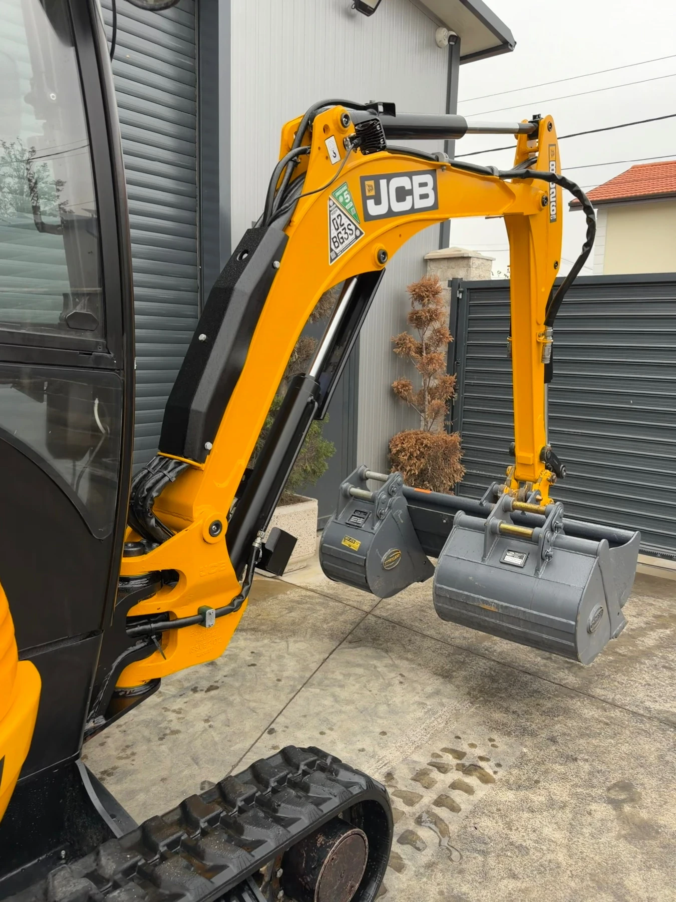 Багер JCB 8026 2.9т 2023г. 320мч. НОВ!, снимка 9 - Индустриална техника - 56748204