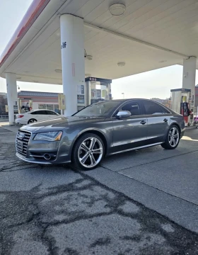Audi S8 4.0Т * ВАКУМ * ОБДУХВАНЕ * МАСАЖ * CARFAX * , снимка 1