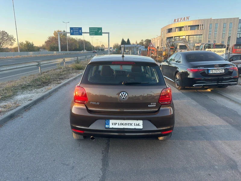 VW Polo 1.4TDI* Euro6b* DISTRONIC* НАВИ* ПОДГРЕВИ* 124х км, снимка 5 - Автомобили и джипове - 47664864