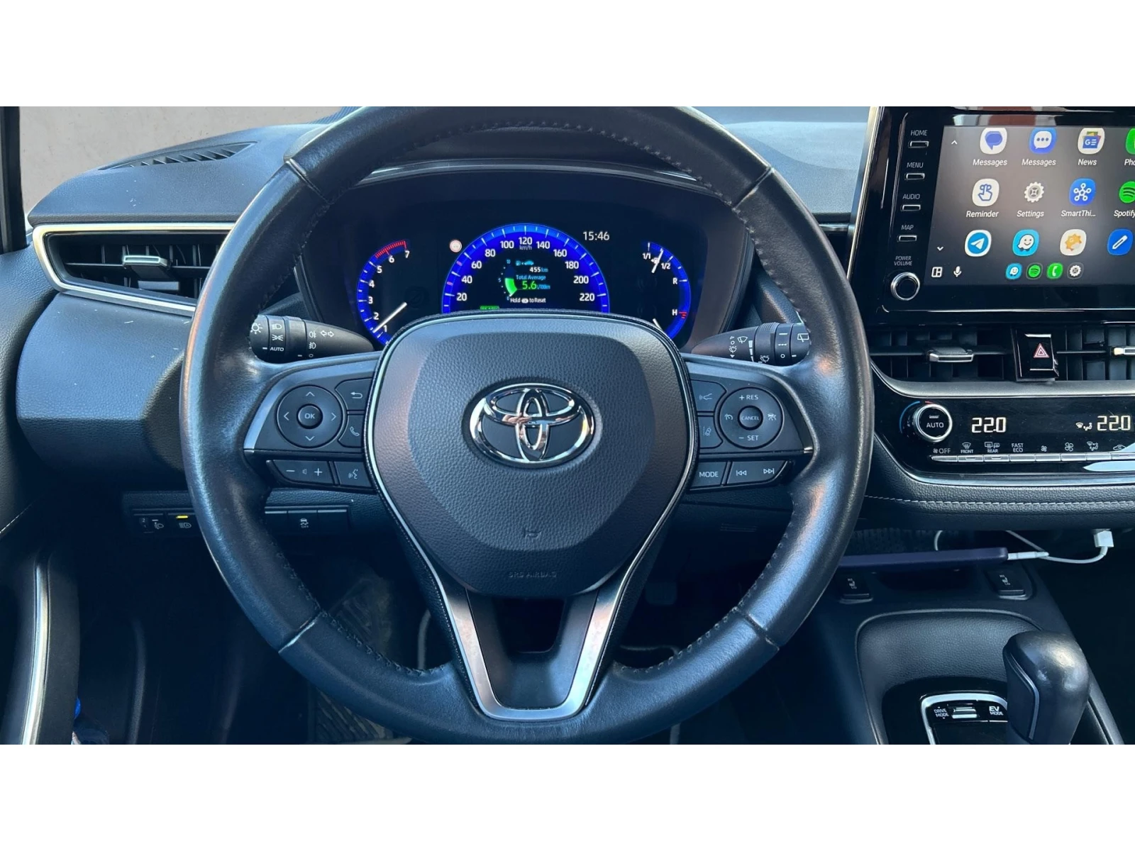 Toyota Corolla 1. 8 HSD Executive, Месечна вноска от 222  , снимка 14 - Автомобили и джипове - 54633400